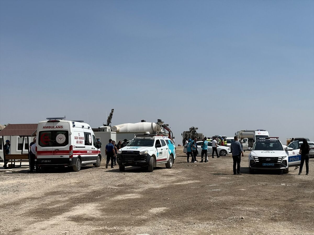 Gaziantep'teki tünel inşaatında yaşanan iş kazasında bir işçi öldü