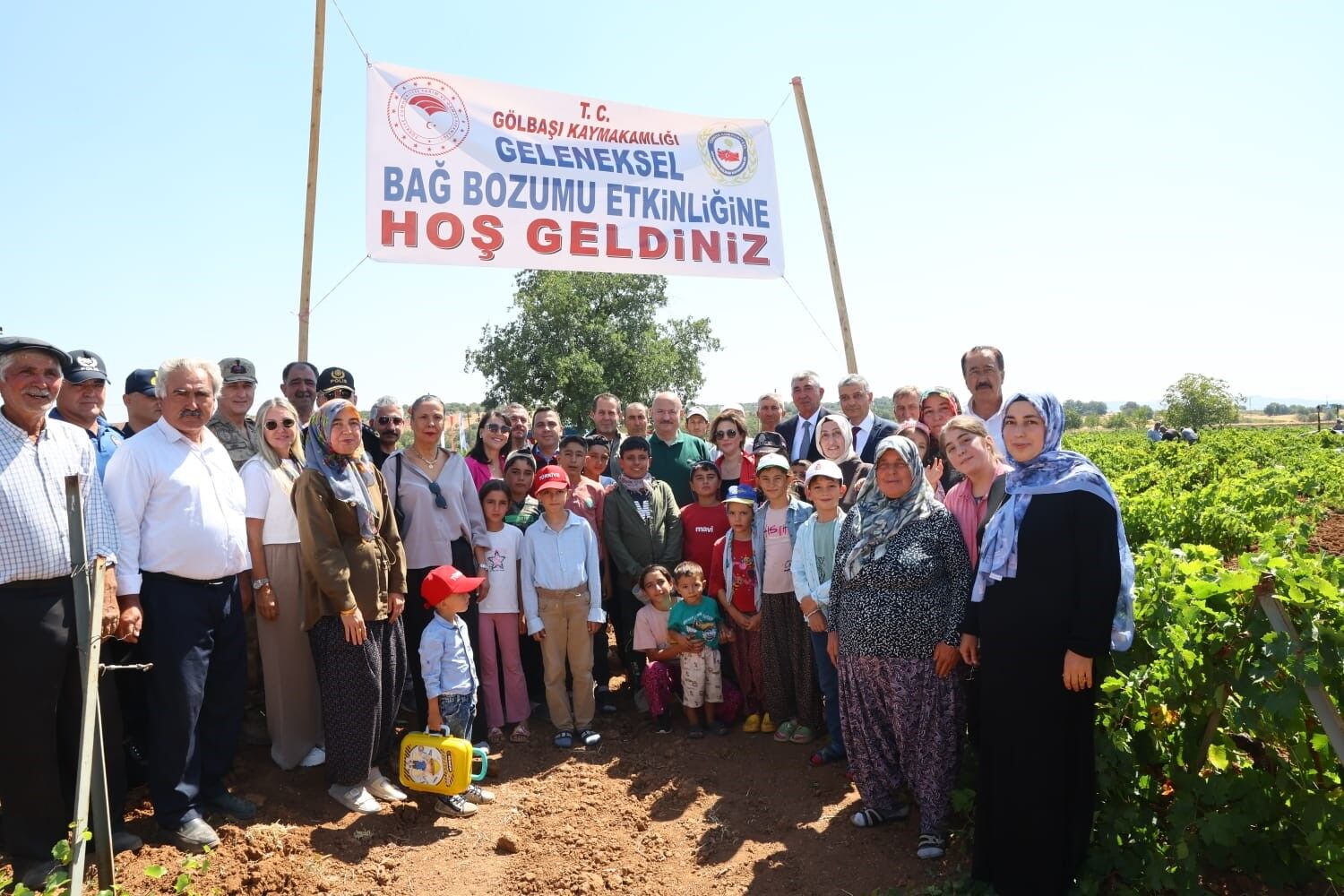 Gölbaşı'nda bağ bozumu heyecanı başladı