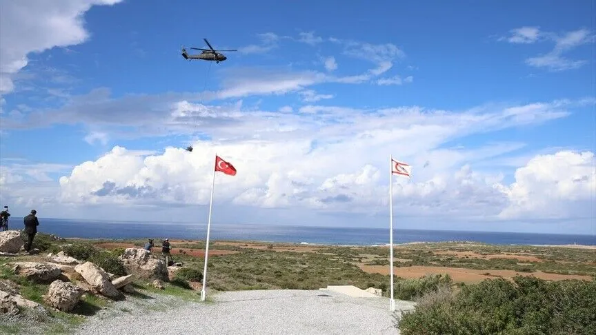 KKTC'de Şehit Yüzbaşı Cengiz Topel Akdeniz Fırtınası-2026 Tatbikatı icra edildi